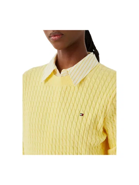 Sveter Tommy Hilfiger žltá