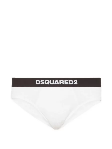 Boxeri Dsquared2 cu autograf alb