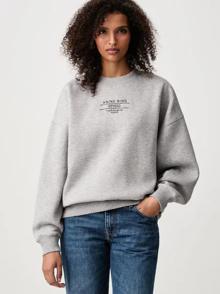Anine Bing Miles bluza z bawełną