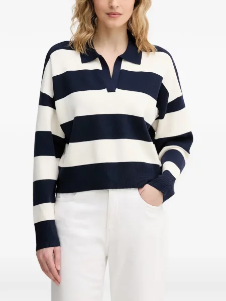 Gulerat tricou polo Benetton albastru