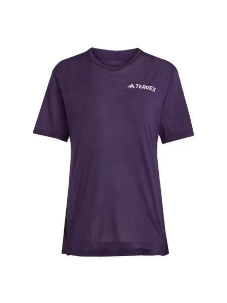 ADIDAS TERREX Tehnička sportska majica Xperior tamno ljubičasta bijela