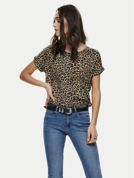 ONLY Majica Moster rjava