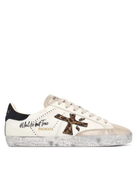 Premiata Sneakersy Stevend Var biały