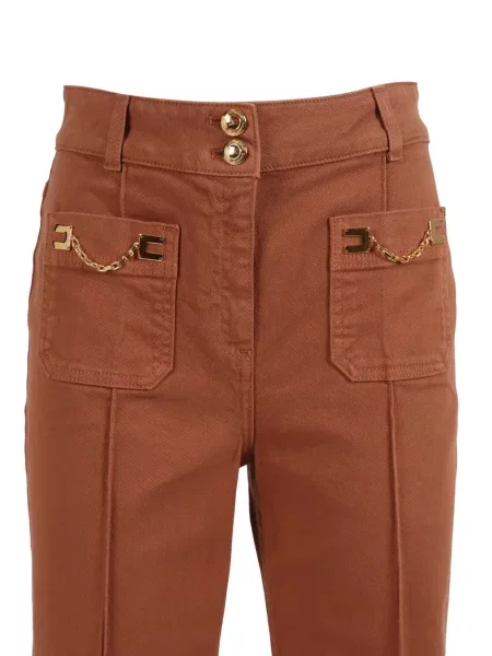 Pantaloni Elisabetta Franchi maro