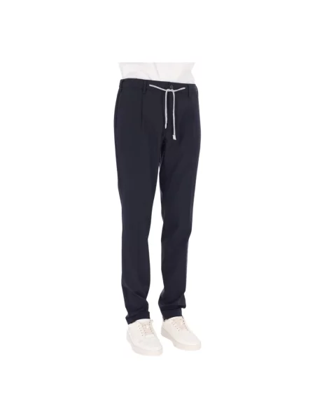 Joggery Eleventy wełniane niebieskie