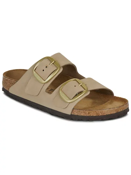 Natikači Birkenstock z zaponko bež