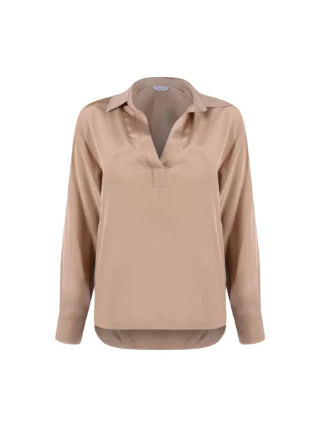Bluzka Max Mara brązowa