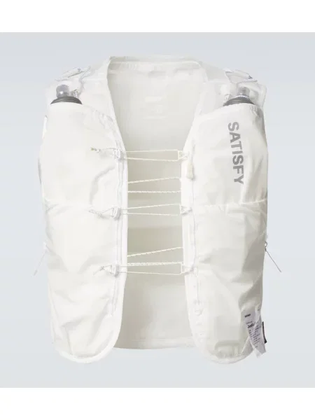 Vestă Satisfy alergare alb