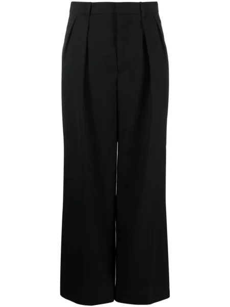 Pantaloni Wardrobe.nyc plisate negru