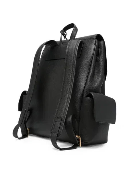 Rucsac Thom Browne din piele negru