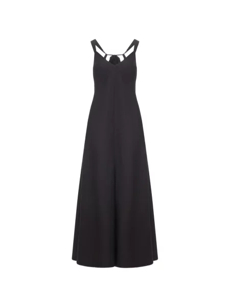 Rochie 120% Lino de in cu volane negru
