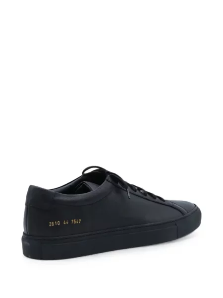 Sneakerși Common Projects din piele negru