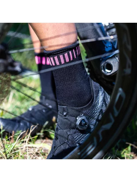 Skarpetki rowerowe Alé Cycling Logo czarne