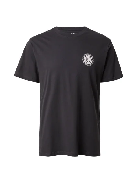 ELEMENT Tricou SEAL gri metalic alb