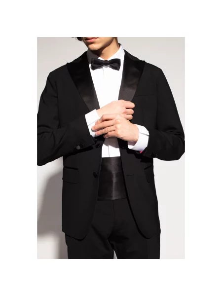 Pasek Emporio Armani czarny