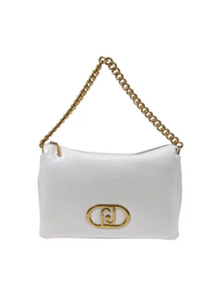 Torebka skórzana Liu Jo elegancka ze skóry ekologicznej biała