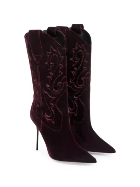 Botine Paris Texas roșu