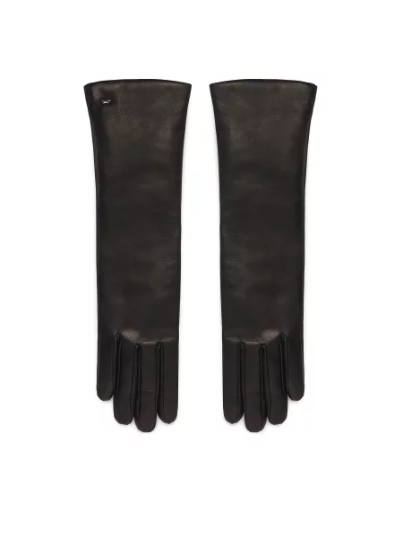 Рукавички Weekend Max Mara Senape чорний