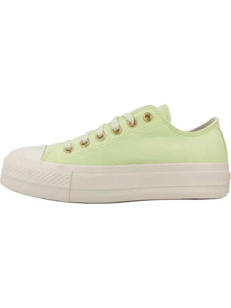 Converse Trampki Chuck Taylor All Star Lift Platform Ox zielony