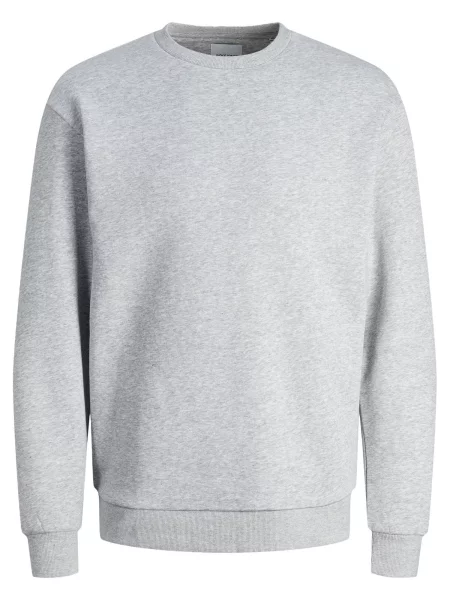 JACK & JONES Mikina Bradley svetlosivá sivá