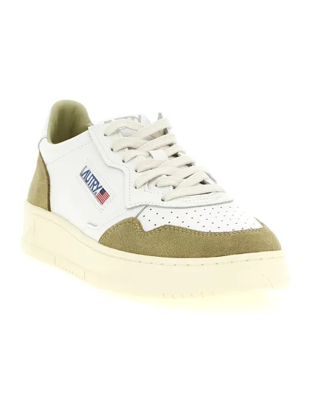 Sneakersy Autry skórzane białe