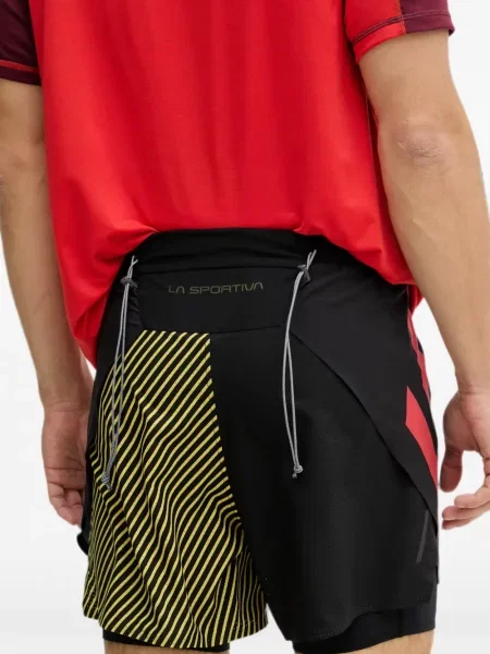 Шорти La Sportiva с принт черно