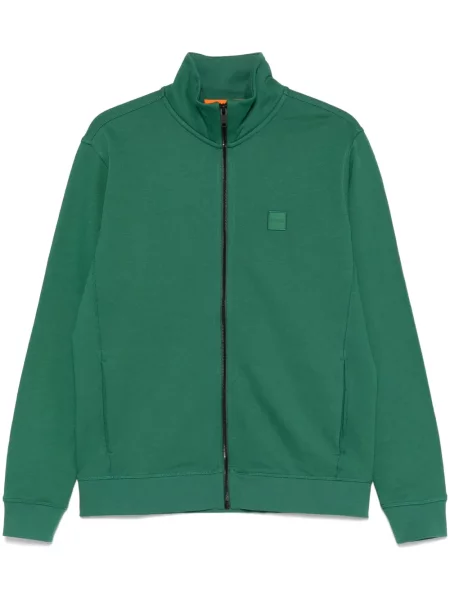 FRED PERRY☆ Half Zip Sweatshirt COURT GREEN Bluzy FRED PERRY Half Zip Sweatshirt Court Green | Footshop