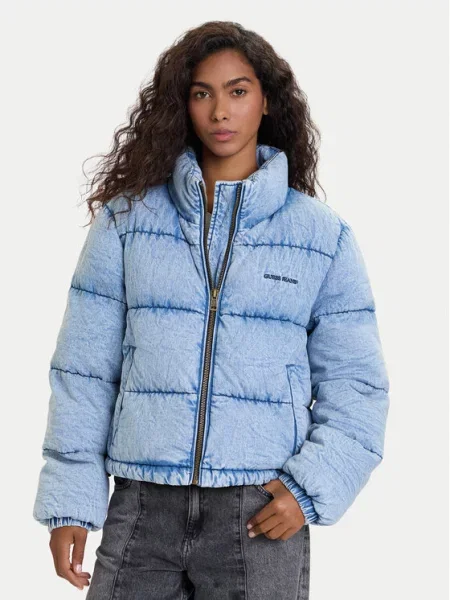 Guess Jeans Zimska jakna modra