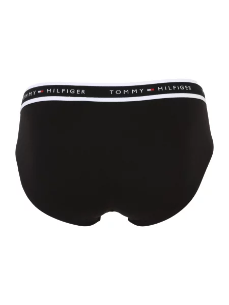Tommy Hilfiger Underwear Nohavičky jasne červená biela čierna