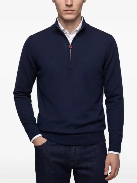 Pulover Kiton albastru