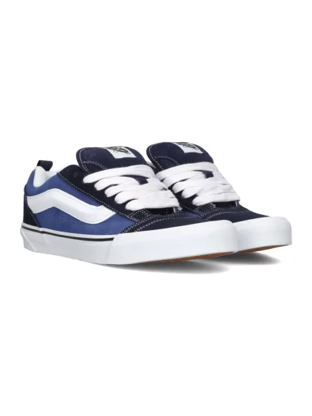Sneakersy Vans Old Skool zamszowe retro niebieskie