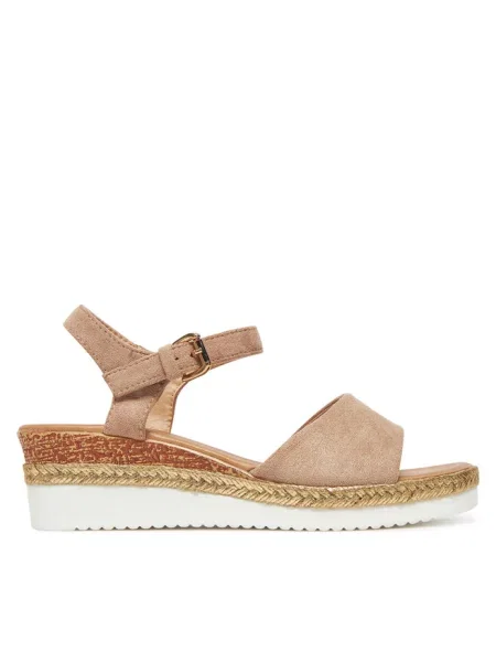 Espadryle Clara Barson beżowe