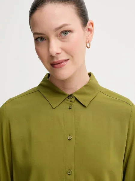 Сорочка United Colors of Benetton regular класичний комір рожевий