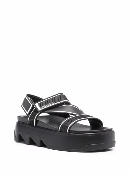Sandale Le Silla cu platformă negru