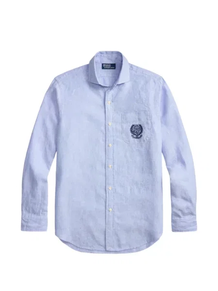 Șapcă Polo Ralph Lauren de mătase cu dungi cu cataramă albastru