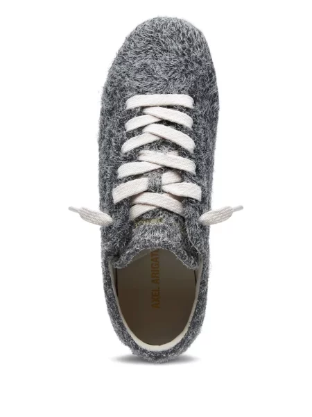 Sneakerși Axel Arigato cu șireturi din dantelă gri