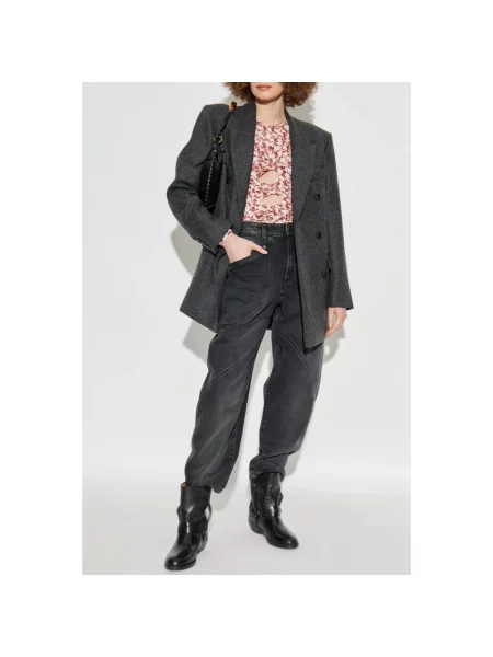 Bluzka Isabel Marant czerwona