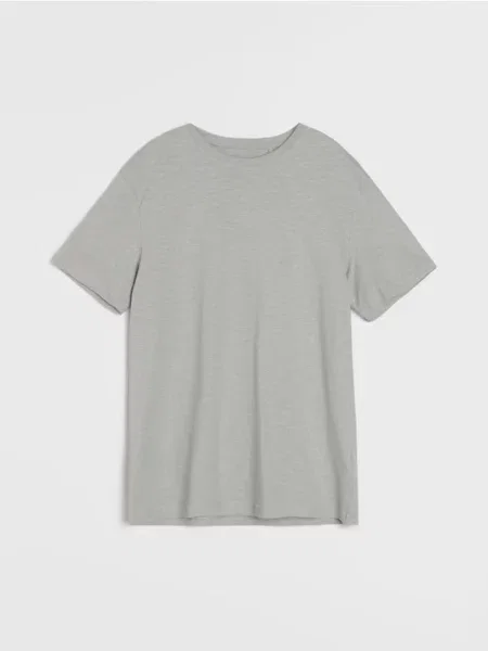 Sinsay koszulka z krótkim rękawem szary