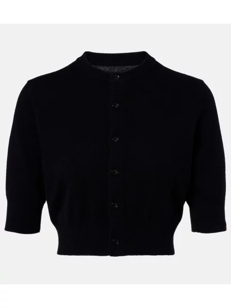 Cardigan Extreme Cashmere din cașmir negru