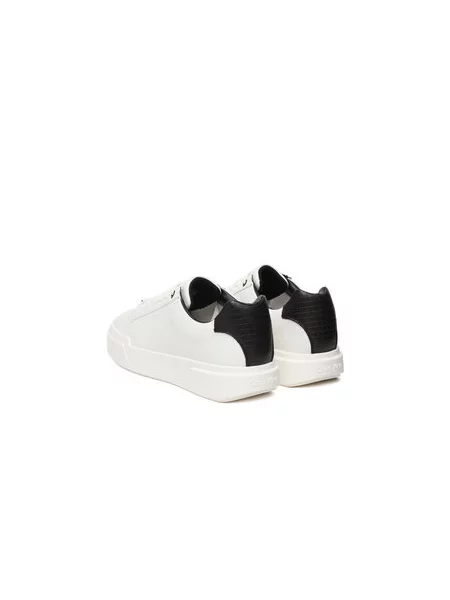 Laisvalaikio batai Calvin Klein Chunky Cupsole Laceup Clean Lth balta