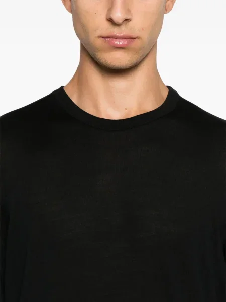 Pulover Kiton de lână negru