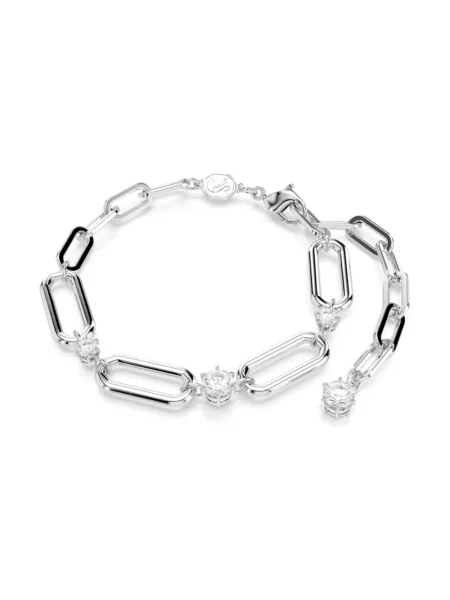 Bransoletka Swarovski szara