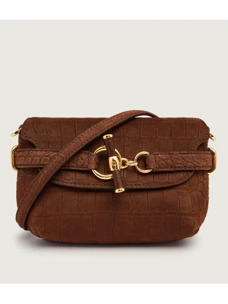 LAUREN RALPH LAUREN Geantă închis maro