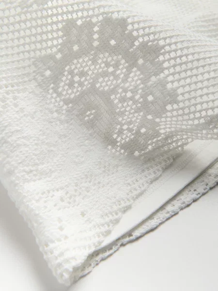 Reserved Ажурний топ білий