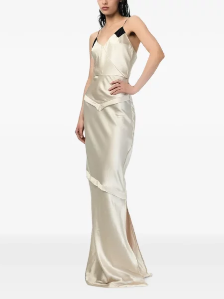 Rochie Andra Andreescu din satin alb