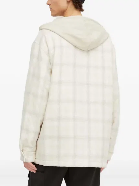 Карирани дънки straight leg Levi's® с шипове кафяво