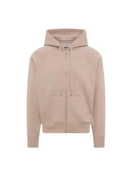 Bluza rozpinana Ami Paris beżowa