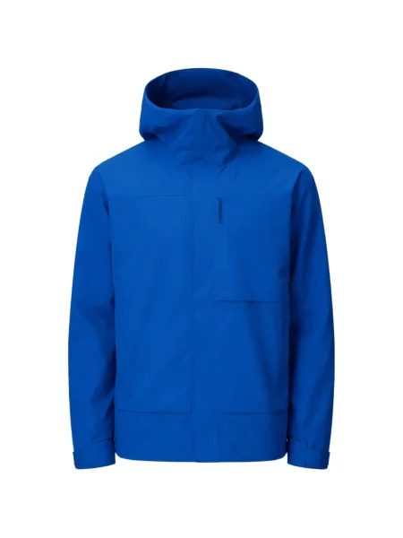 Geacă Houdini Sportswear cu glugă albastru