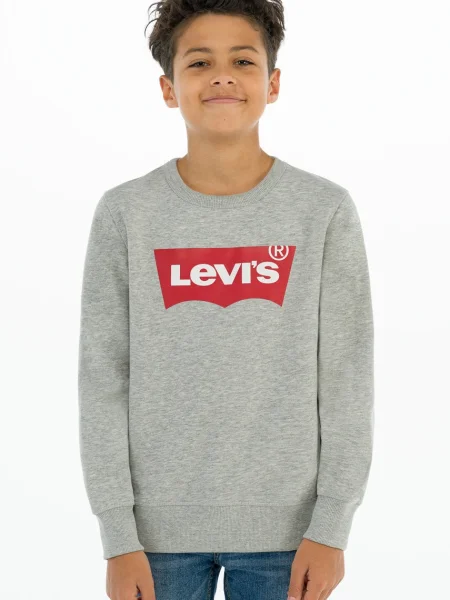 Levi's Dětská mikina šedá