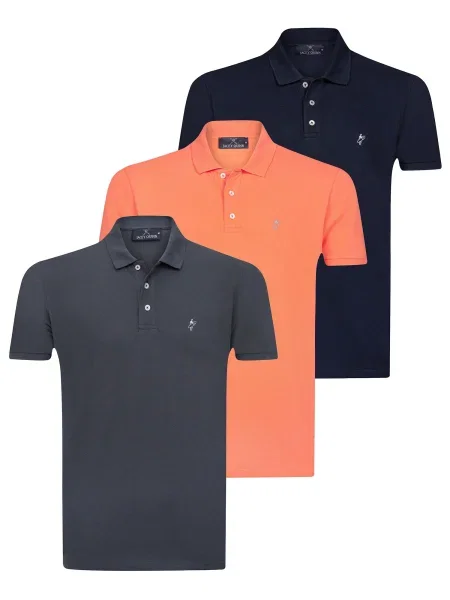 Jacey Quinn Tričko sivá / broskyňová / čierna biela